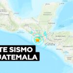 Un fuerte sismo de magnitud 6,2 sacude la costa de Guatemala