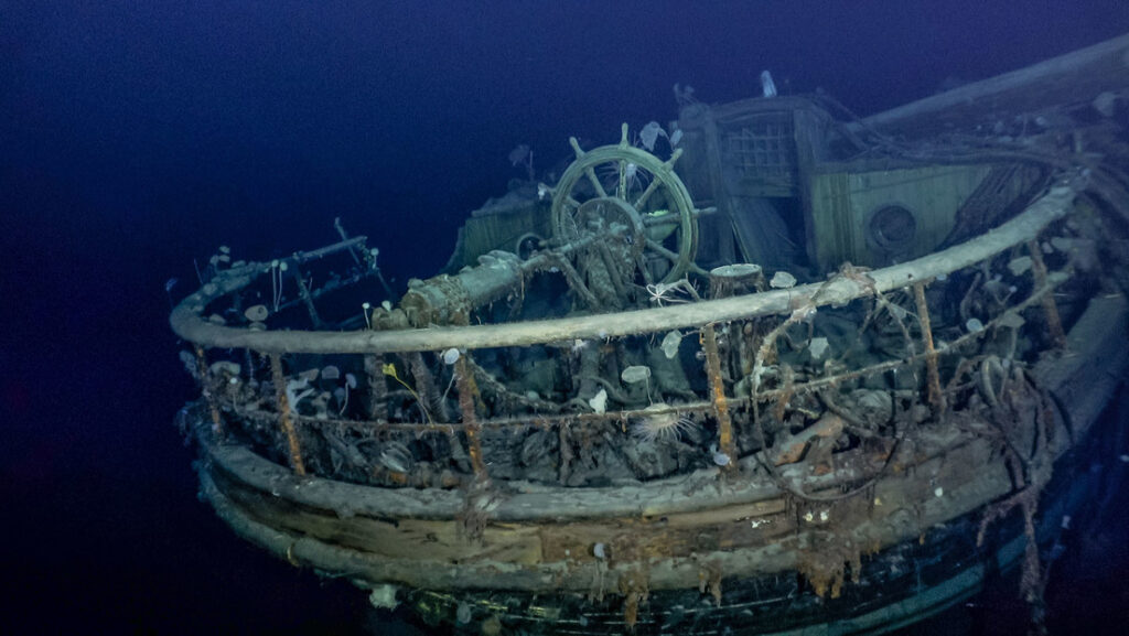 Encuentran el legendario barco Endurance, hundido en la Antártida y atrapado bajo el mar helado durante más de cien años