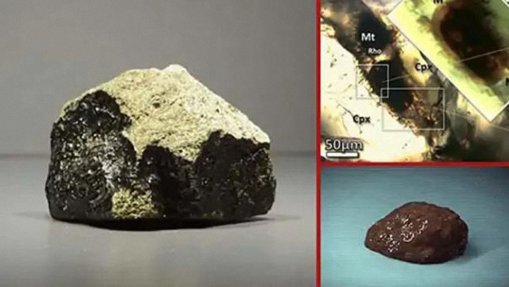 Estructura biológica hallada en meteorito marciano confirmaría de que hay vida en Marte