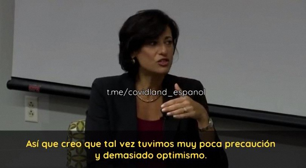 La Jefa de los CDC en EE.UU: “Fuimos Demasiado Optimistas con la Vacuna Covid”