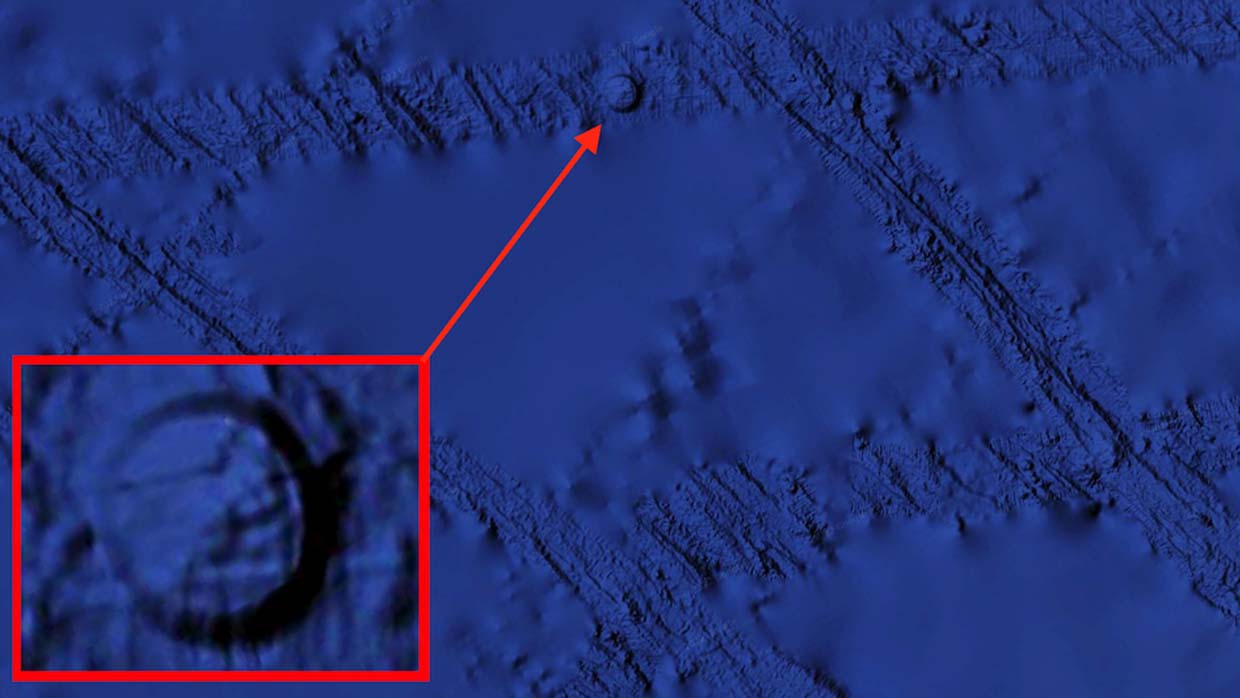Descubren una gigantesca anomalía de 7 kilómetros de ancho frente a la costa de Perú