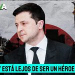 Zelensky no es un héroe es un corrupto y tiene números de popularidad mediocres