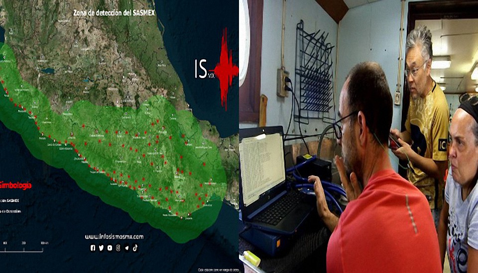 Algo nunca antes visto en México: Científicos de México y Japón detectan el primer sismo lento bajo el mar en costas de Guerrero