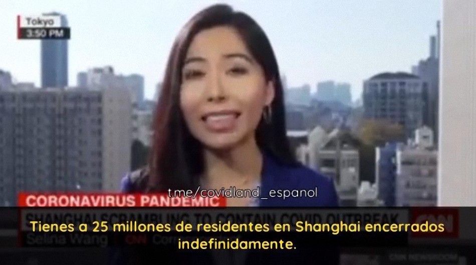 Reportaje de la CNN acerca de la situación en Shangai