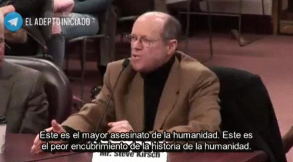 Steve Kirsch en el Senado de Estados Unidos: «La vacuna es el mayor asesinato de la humanidad»