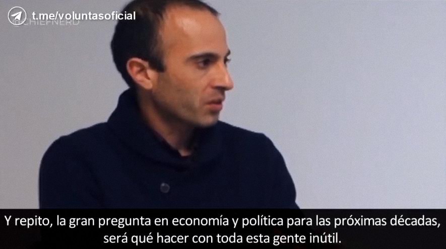 Yuval Harari: ¿Qué hacer con toda esta gente inútil?