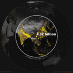 Visualizando el círculo de Yuxi: el área más densamente poblada del mundo