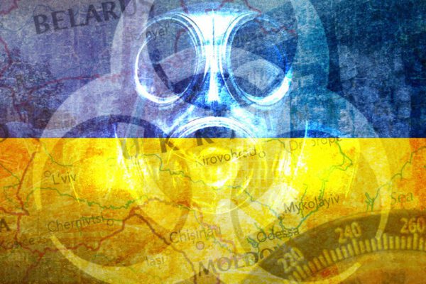 Ukraine-Flag-Gasmask-Bioweapon-Map
