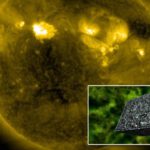 Enorme «OVNI Cubo» aparece de nuevo sobre la superficie del Sol