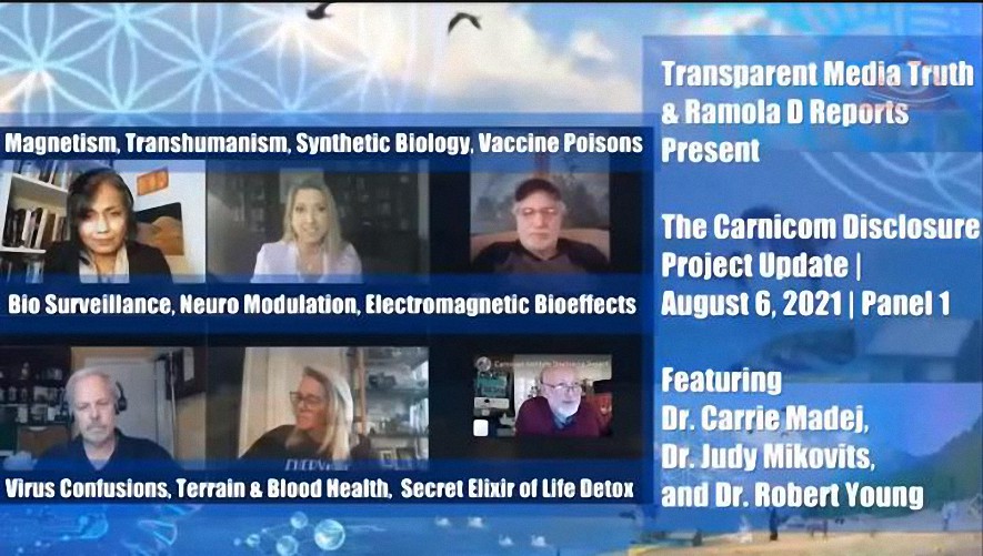 Proyecto Carnicom Disclosure – Dr. Madej, Dr. Mikovits, Dr. Young – Ataque a la salud humana