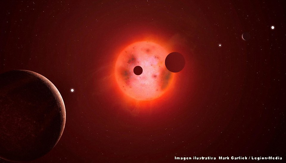 Grupo de astrónomos descubren dos exoplanetas rocosos alrededor de una estrella enana roja