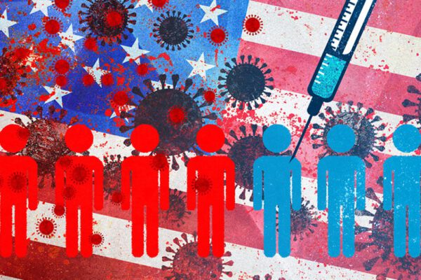 America-Divided-Red-Blue-Vaccine-Covid-19