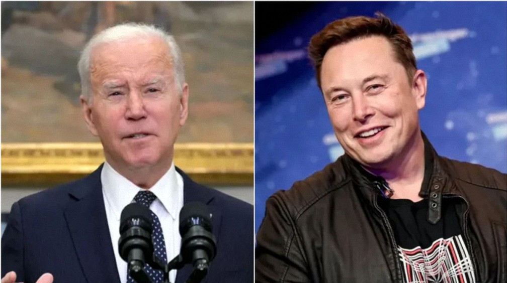 Joe Biden mandó a Elon Musk “a la Luna” y el CEO de Tesla redobló la apuesta con una ironía: “Gracias”