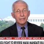 Anthony Fauci admite abiertamente que el mandato de mascarillas de Biden se trata solo de preservar la «autoridad»