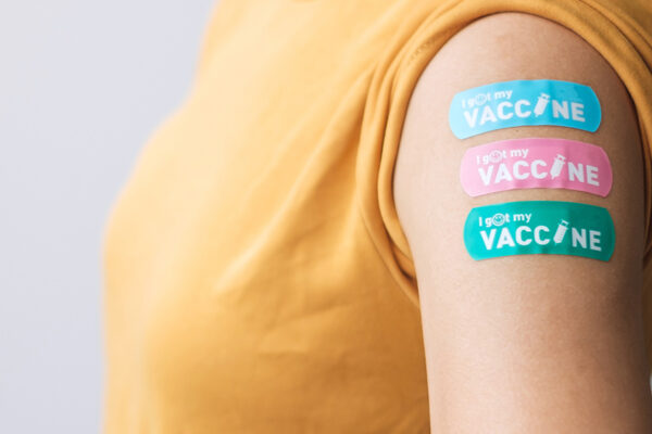 Coronavirus-Vaccine-Bandaids-Booster-Shot
