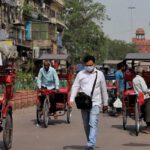 Máscaras faciales nuevamente obligatorias en la capital de la India