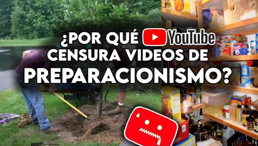 YouTube censura videos de Preparacionistas