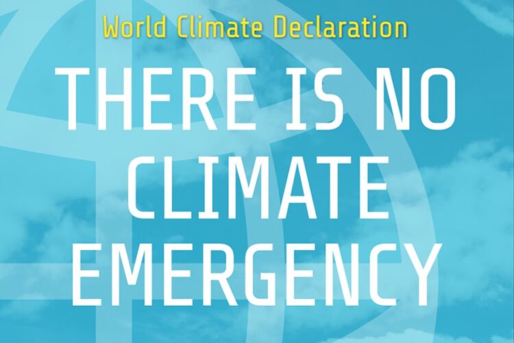 Declaración Mundial del Clima: más de 1.000 científicos y académicos firman un documento declarando que no hay emergencia climática