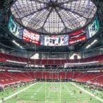 Estadio Mercedes-Benz en Atlanta para pruebas biométricas para la entrada