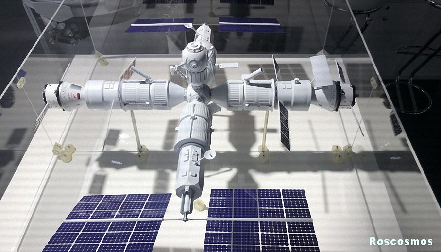 Rusia presenta por primera vez la maqueta de la futura Estación Orbital Rusa