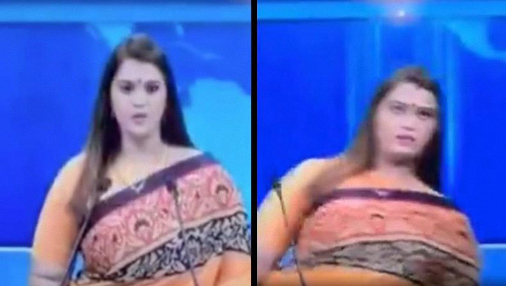 Impactante video: Reportera india se desmaya durante reportaje sobre la reina Isabel