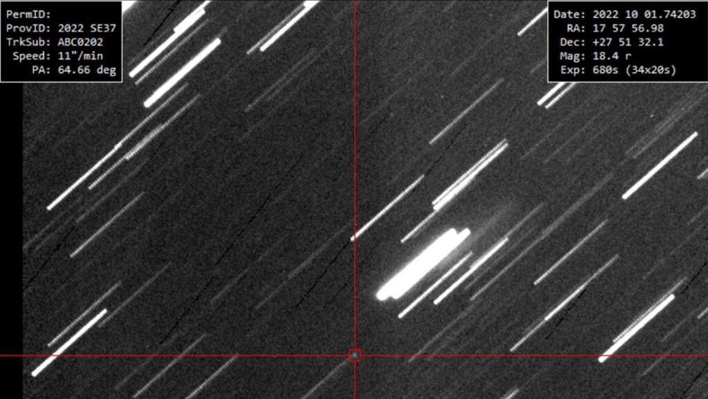 Observatorios rusos detectan un asteroide que se acerca a la Tierra