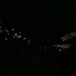 Captan en vídeo extrañas luces sobre Rusia un enjambre de ovnis