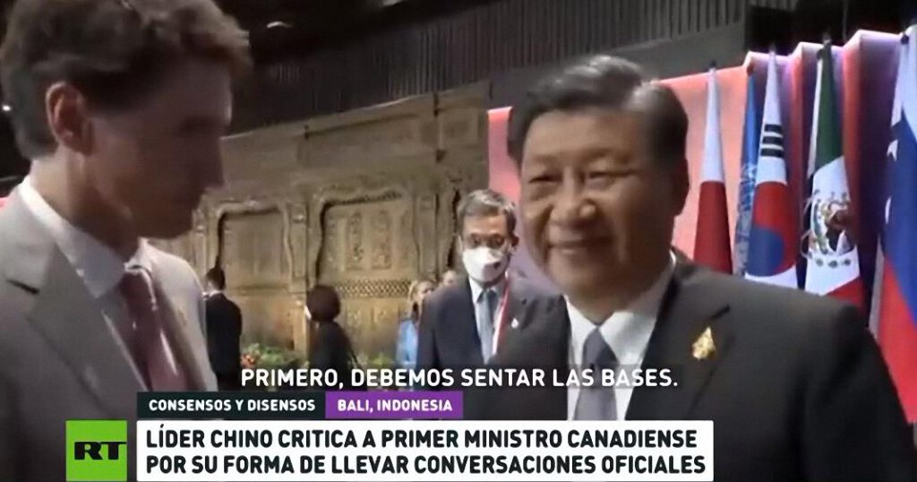 «No es apropiado»: Xi Jinping reprende públicamente a Trudeau por filtraciones a la prensa