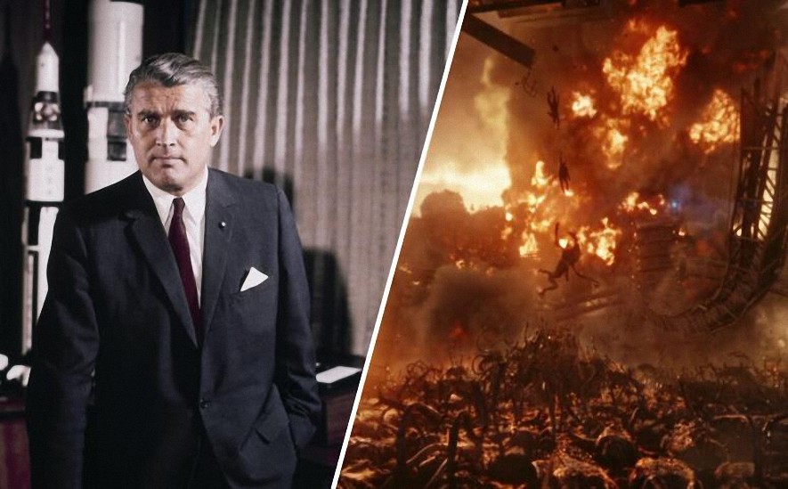 Wernher von Braun: «Pirámides, aliens y una guerra interplanetaria»