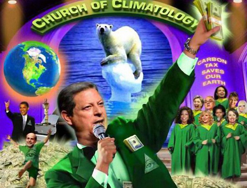 Al Gore afirma que los océanos están “hirviendo” y que los eventos de lluvia ahora son “BOMBAS” debido a la presencia de dióxido de carbono en la atmósfera