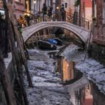 Los canales de Venecia se han secado, algo extraño está pasando