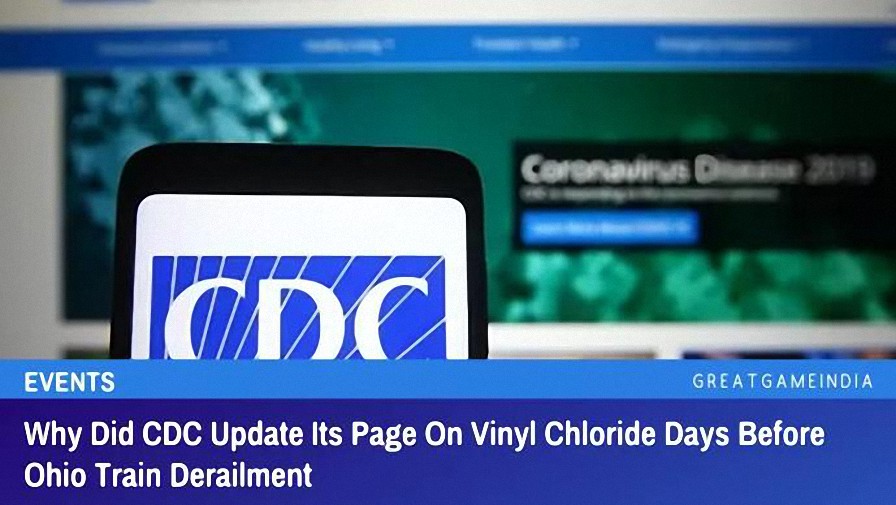 ¿Por qué los CDC actualizaron su página sobre el cloruro de vinilo días antes del descarrilamiento del tren en Ohio?