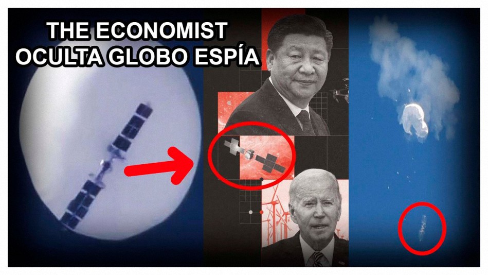 La verdad sobre el Globo espía Chino en EE.UU, The Economist lo sabia