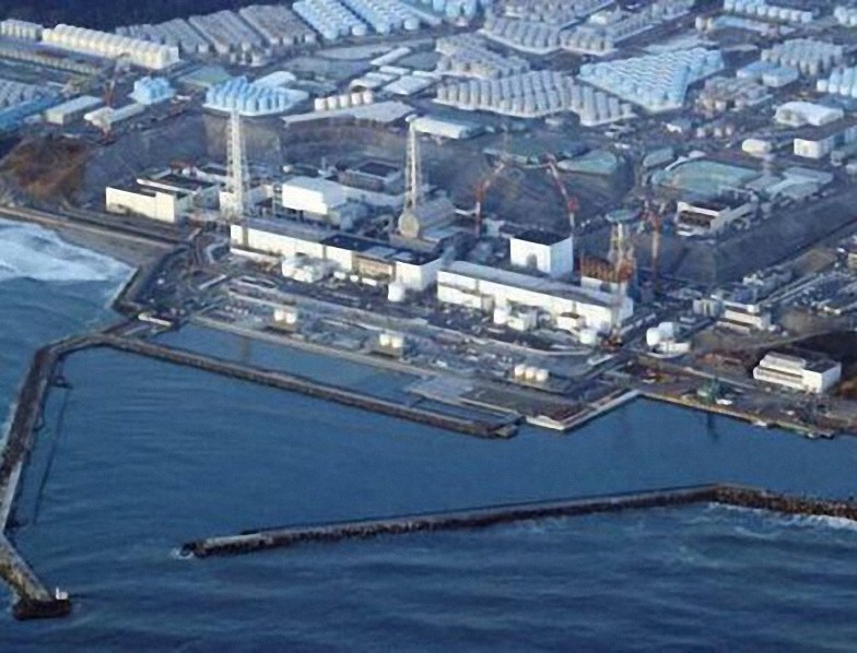 Japoneses protestan contra la liberación de agua tratada de la central nuclear de Fukushima al mar