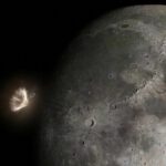 Captan el momento en el que un meteorito impacta contra la Luna