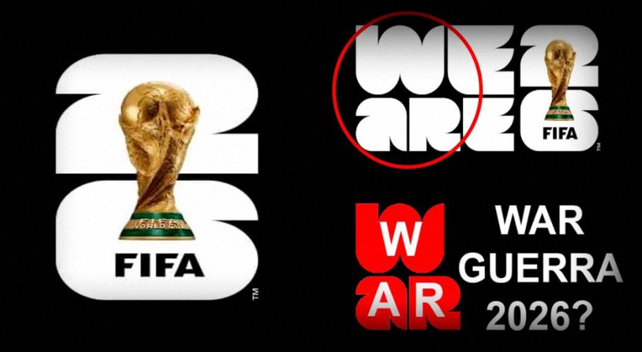 El Logotipo del Mundial de Fútbol 2026 oculta este mensaje subliminal