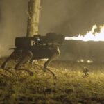 Así es Thermonator, un perro lanzallamas robótico que podrá quemar todo a su paso