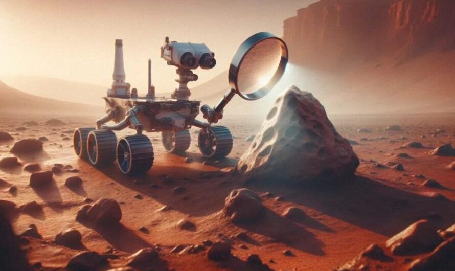 Detectan formas geométricas enterradas bajo la superficie de Marte