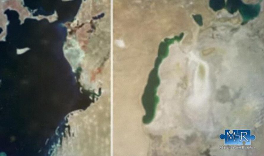 Aparece un Gigantesco Lago en mitad del Desierto