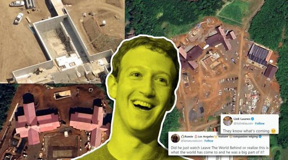 Zuckerberg construye un bunker subterráneo en Hawai preparado para escenarios apocalípticos