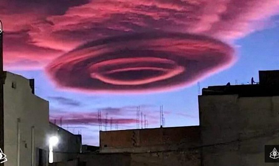 Extraña nube en forma de «ojo» aparece en Marruecos