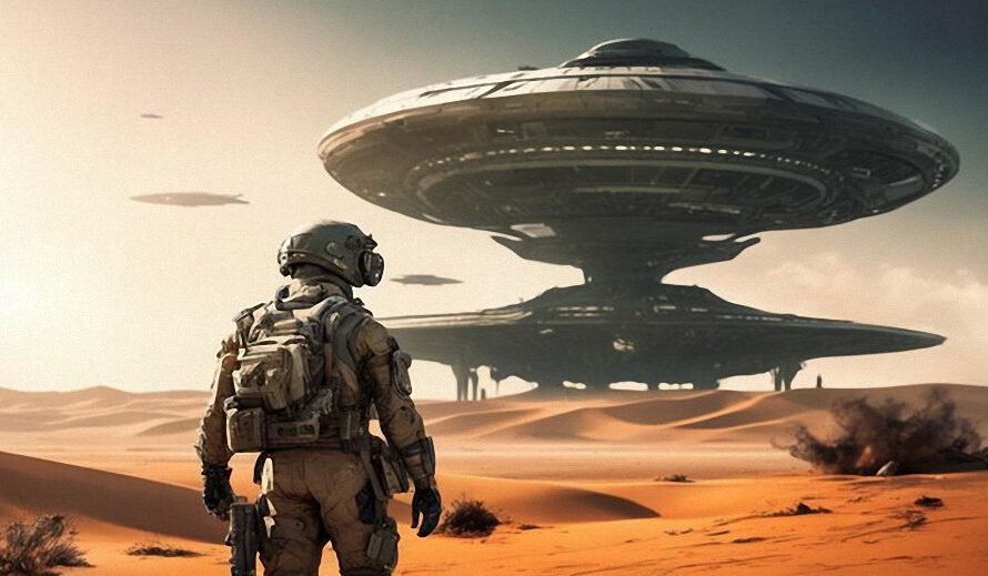 Documentos filtrados: funcionarios estadounidenses se reunieron con dos extraterrestres en el lugar del accidente