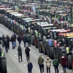 Masiva protesta de agricultores en Alemania