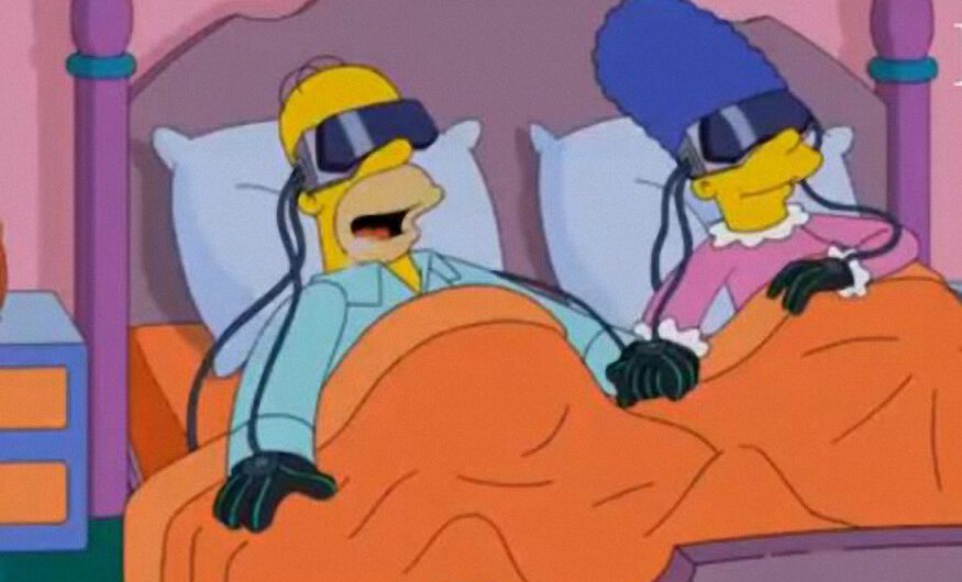 Los Simpson predijeron la llegada del Apple Vision Pro VR en 2024