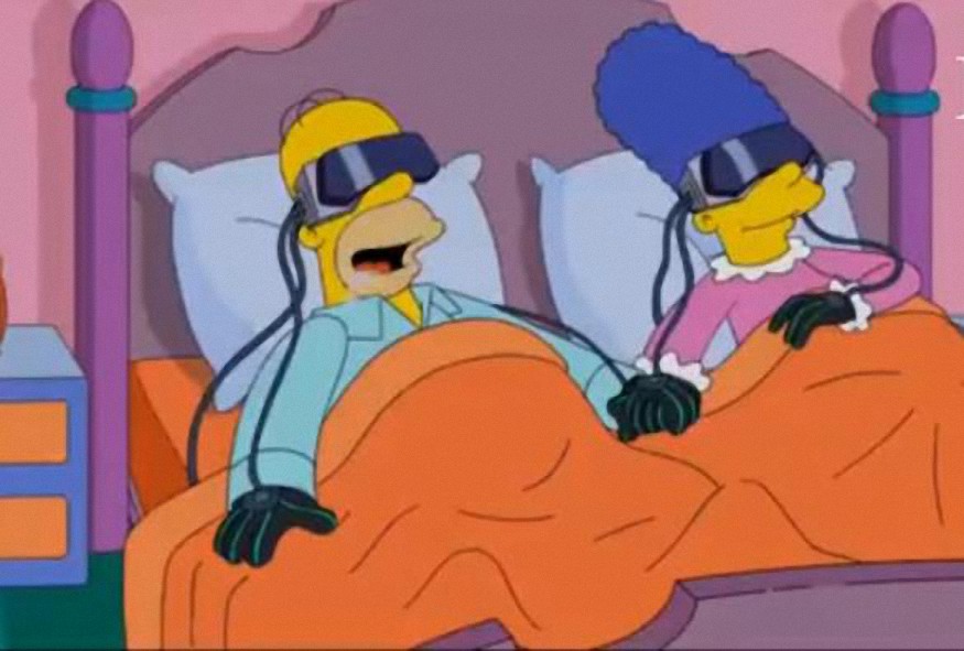 Los Simpson predijeron la llegada del Apple Vision Pro VR en 2024