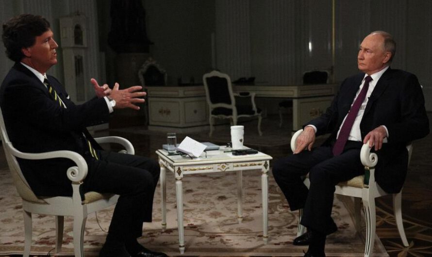 Tucker Carlson entrevista a Vladímir Putin