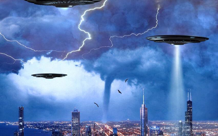 ¿Batallas Ovnis en el Cielo?