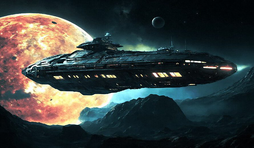 El primer caso documentado ovni de 1,600 kilómetros de largo en el sistema solar