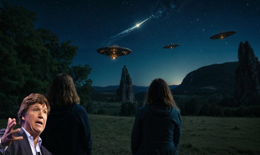 Tucker Carlson dice que los ovnis son piloteados por entidades espirituales con bases bajo el océano y la tierra