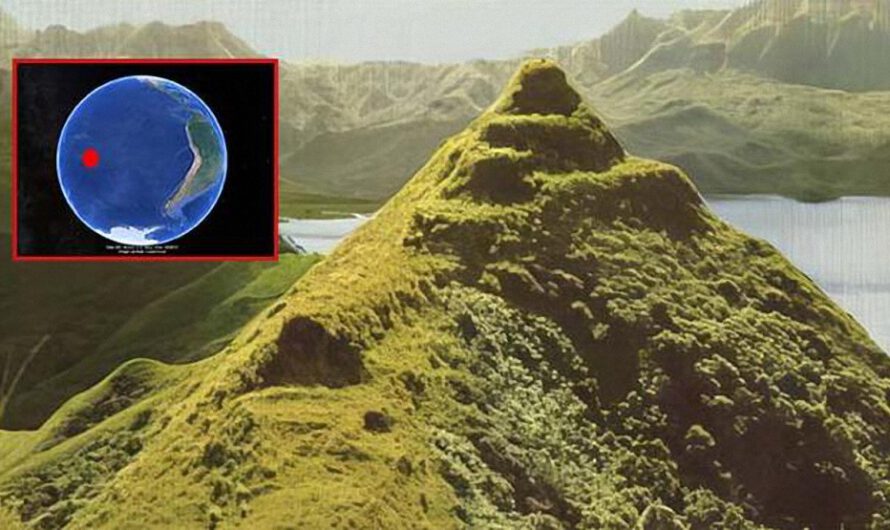 Pirámide megalítica gigante hallada en medio del Océano Pacífico